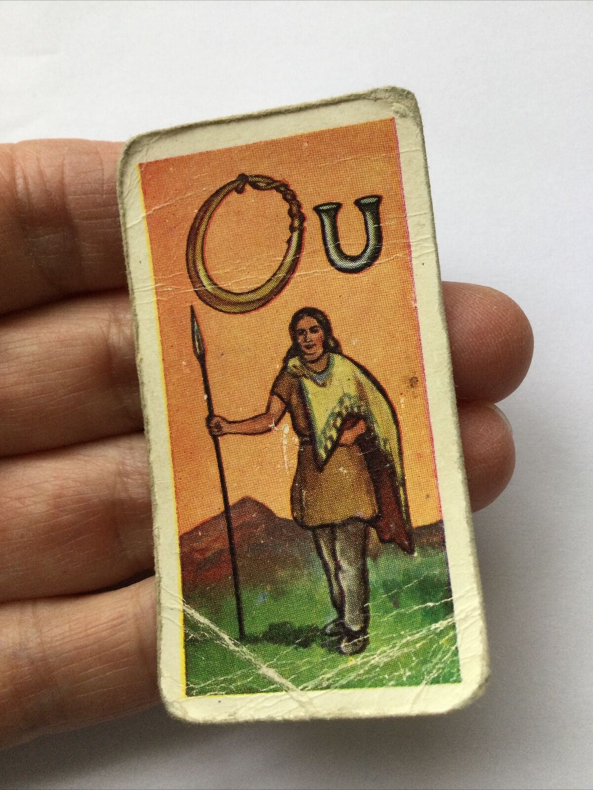Amalgamated Tobacco Cigarette Card - 1958 - British Coins & Costumes - No. 1 - RING MONEY - CELTIC