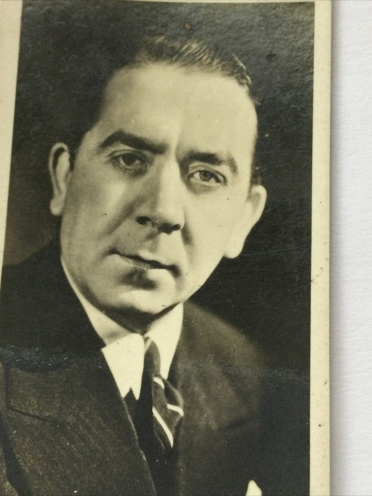 HERBERT MUNDIN Photo - John Sinclair Cigarette Card Film Stars #13 30s Hollywood
