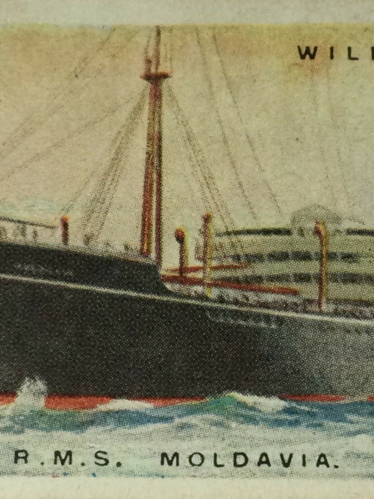 WILLS CIGARETTE CARDS MERCHANT SHIPS OF THE WORLD 1924 - SOLD INDIVIDUALLY