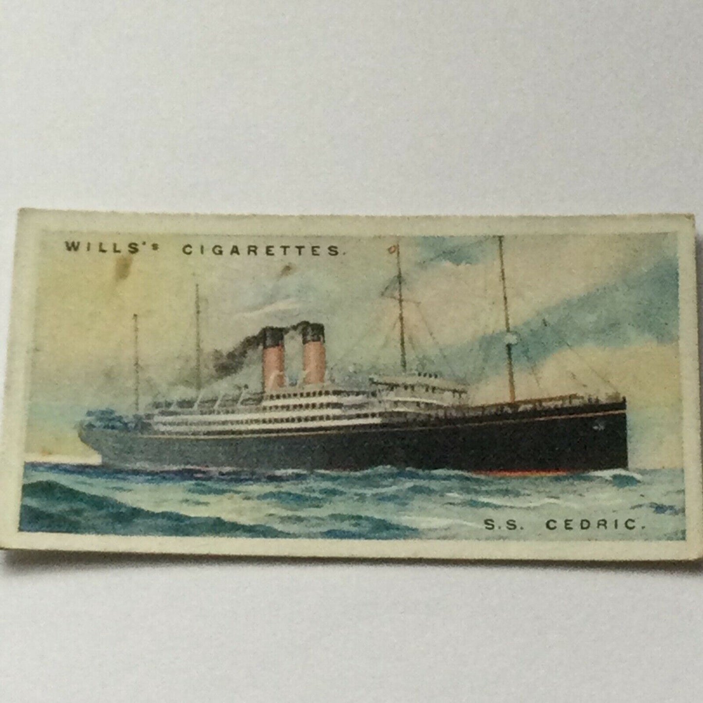 WILLS CIGARETTE CARDS MERCHANT SHIPS OF THE WORLD 1924 - SOLD INDIVIDUALLY