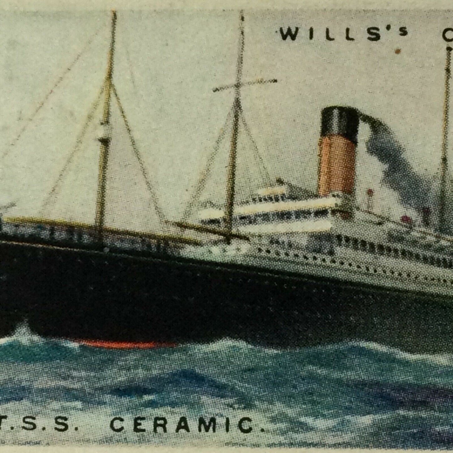 WILLS CIGARETTE CARDS MERCHANT SHIPS OF THE WORLD 1924 - SOLD INDIVIDUALLY