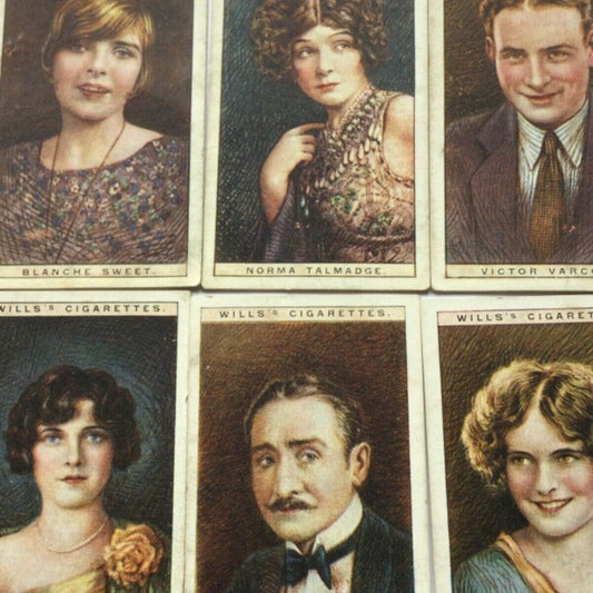 Wills Cigarette Cards - CINEMA STARS 2ND SERIES - 1928 - Sold Individually