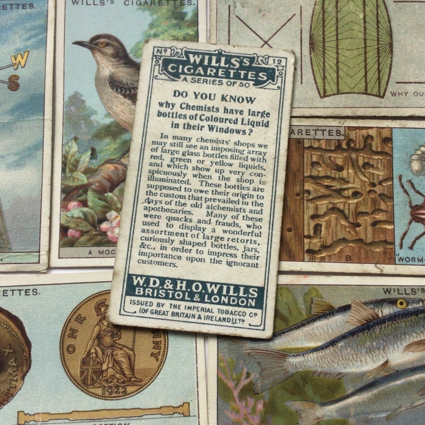 Wills Cigarette Cards DO YOU KNOW? Various series, sold individually