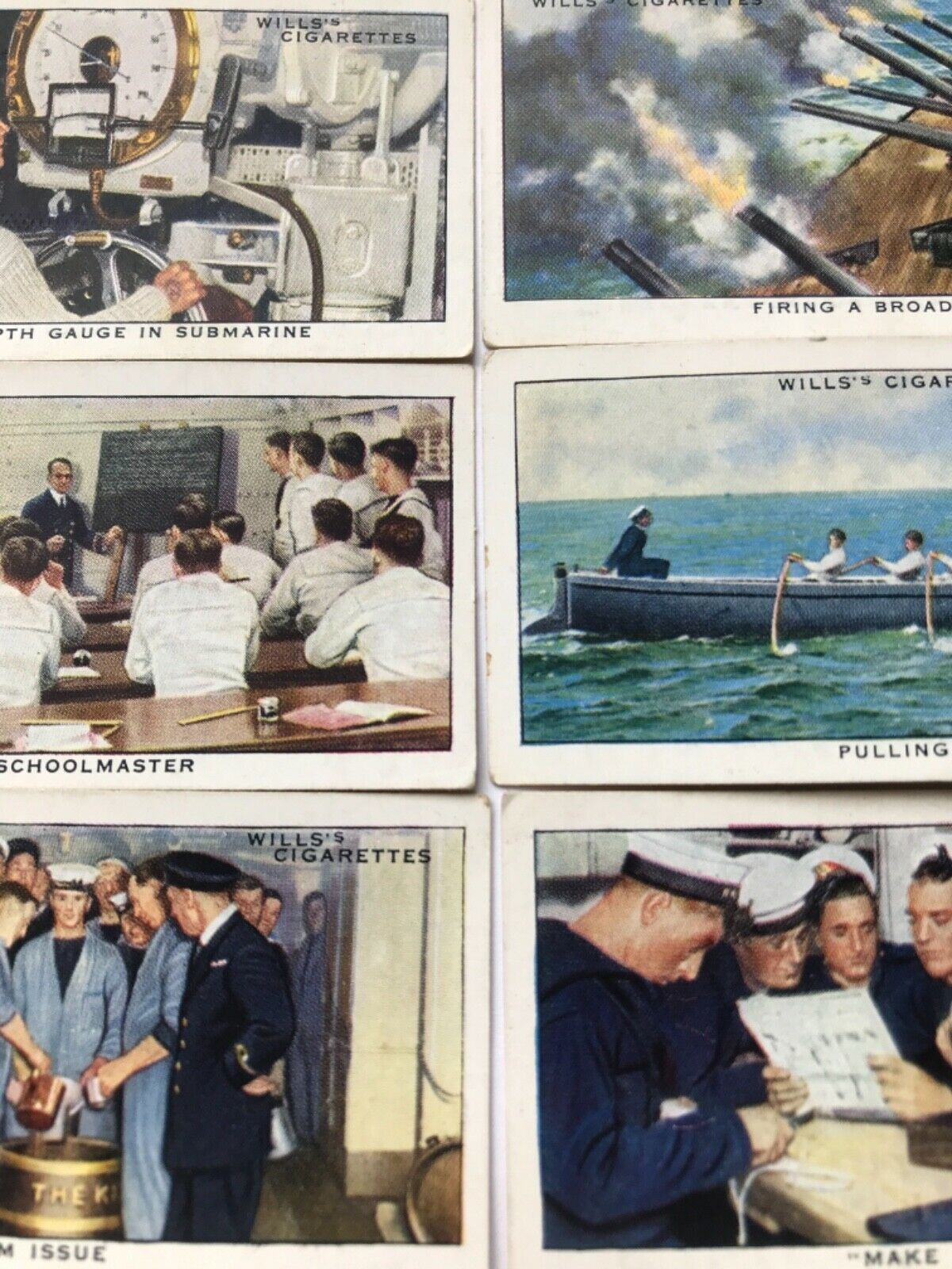 Wills Cigarette Cards LIFE IN THE ROYAL NAVY sold individually, take your pick