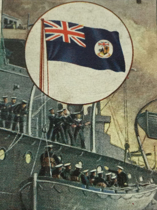 Sierra Leone WILLS CIGARETTE CARD Flags Of The Empire #20 2nd Series. 1929