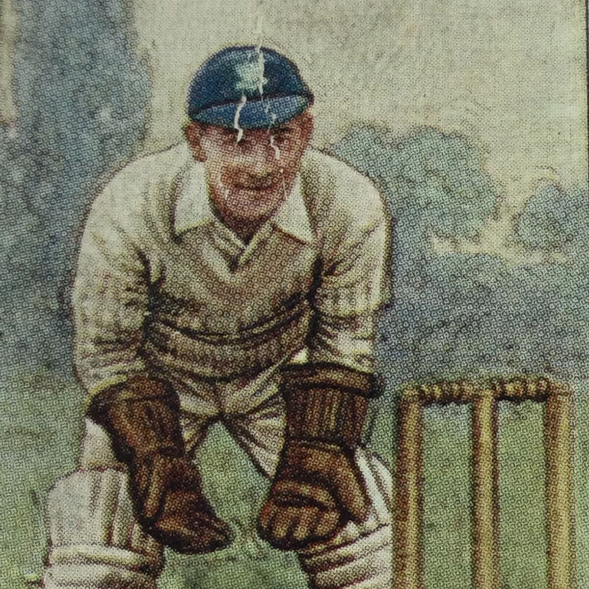 Wills Cigarette Card -  'Cricketers' 2nd Series - No. 10 - W Cornford - Sussex