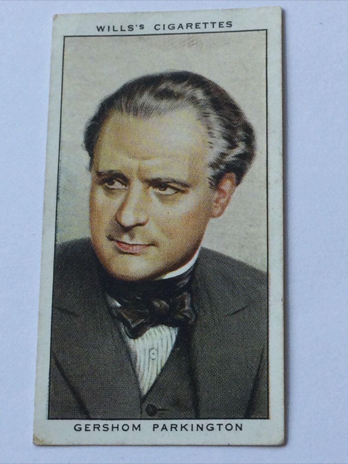 Gershom Parkington WILLS CIGARETTE CARD Radio Celebrities #15 Cellist Quintet - Series 1 1934