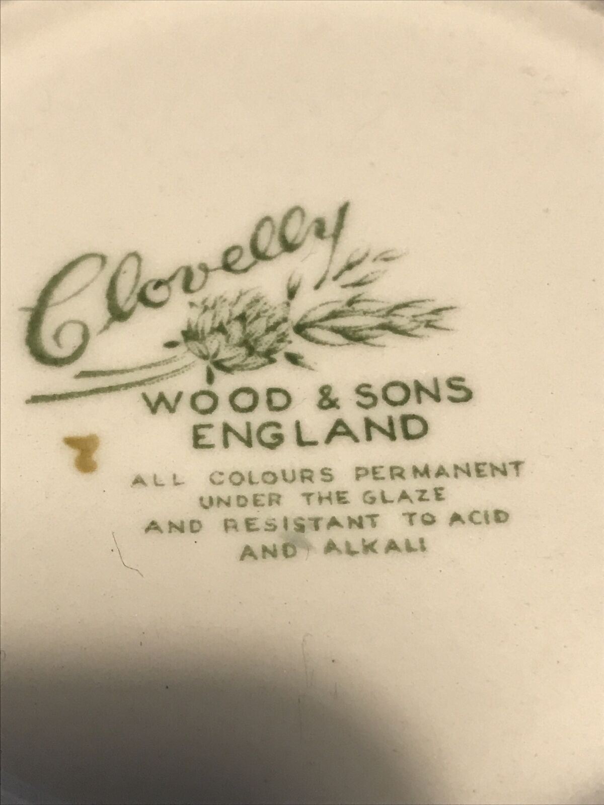 Vintage 1950s Serving Dishes Wood & Sons CLOVELLY. 2 x Veg serving bowls Grass design
