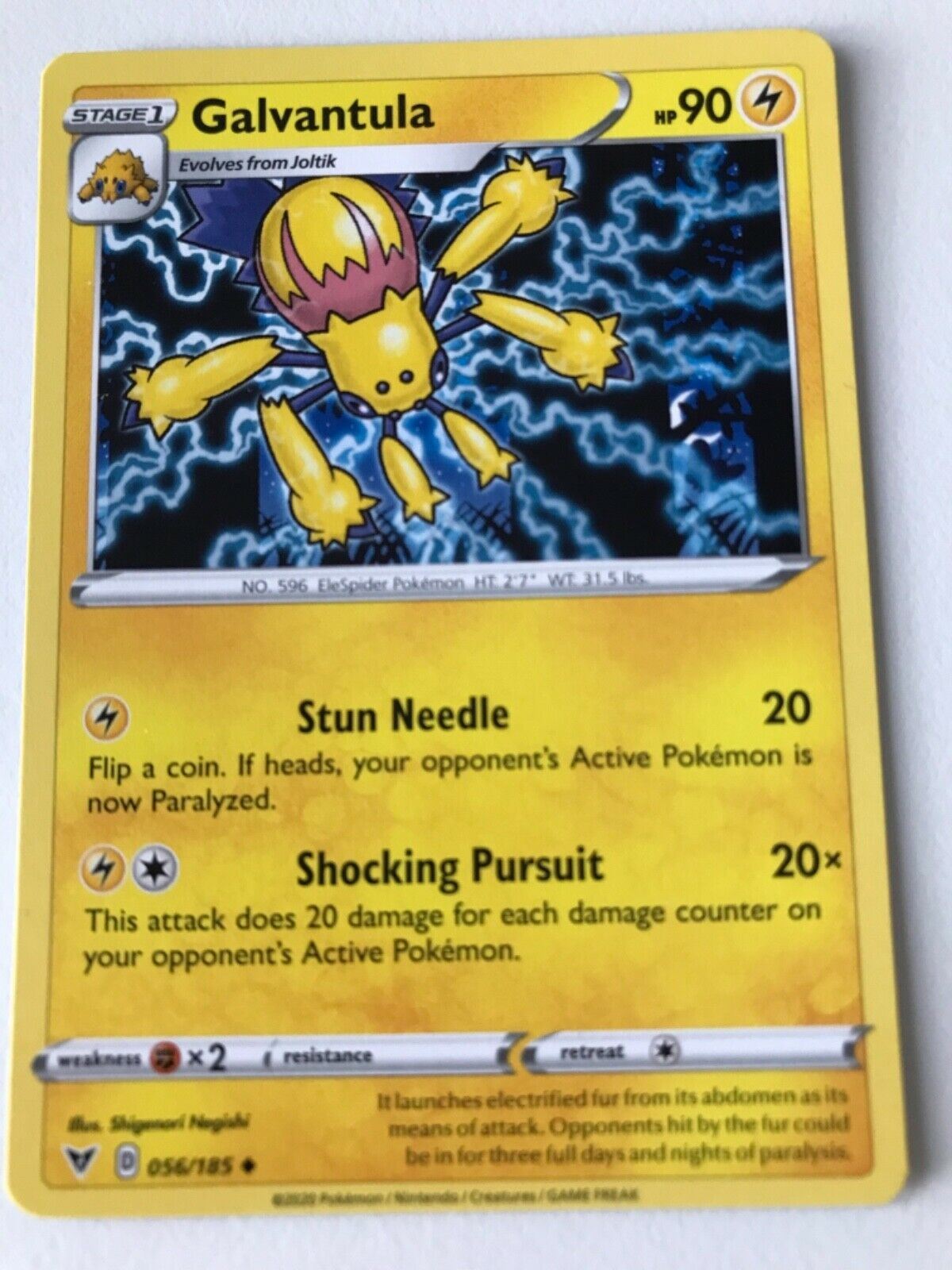 Pokemon Cards SWORD AND SHIELD BASE SET 2020 sold singly - take your pick