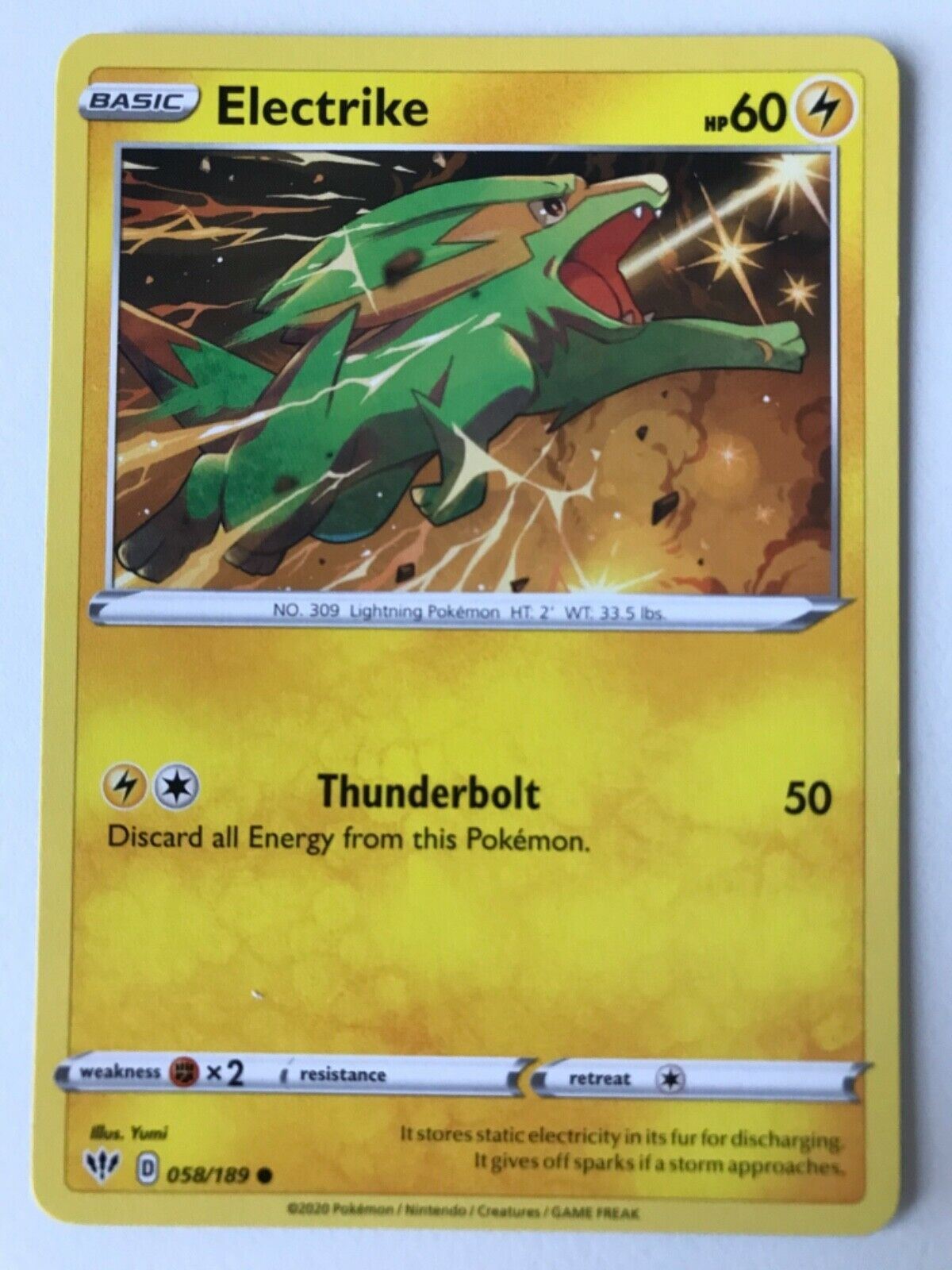 Pokemon Cards SWORD & SHIELD DARKNESS ABLAZE 2020 sold singly - take your pick