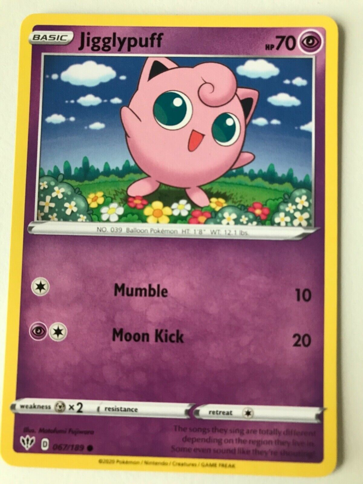 Pokemon Cards SWORD & SHIELD DARKNESS ABLAZE 2020 sold singly - take your pick