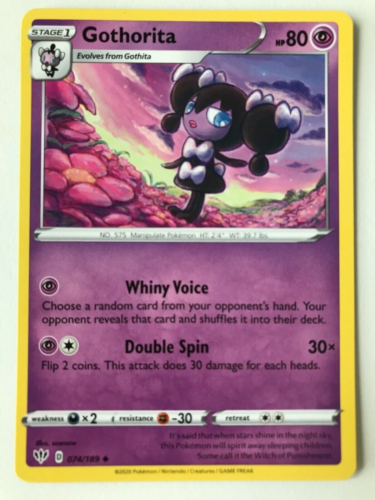 Pokemon Cards SWORD & SHIELD DARKNESS ABLAZE 2020 sold singly - take your pick