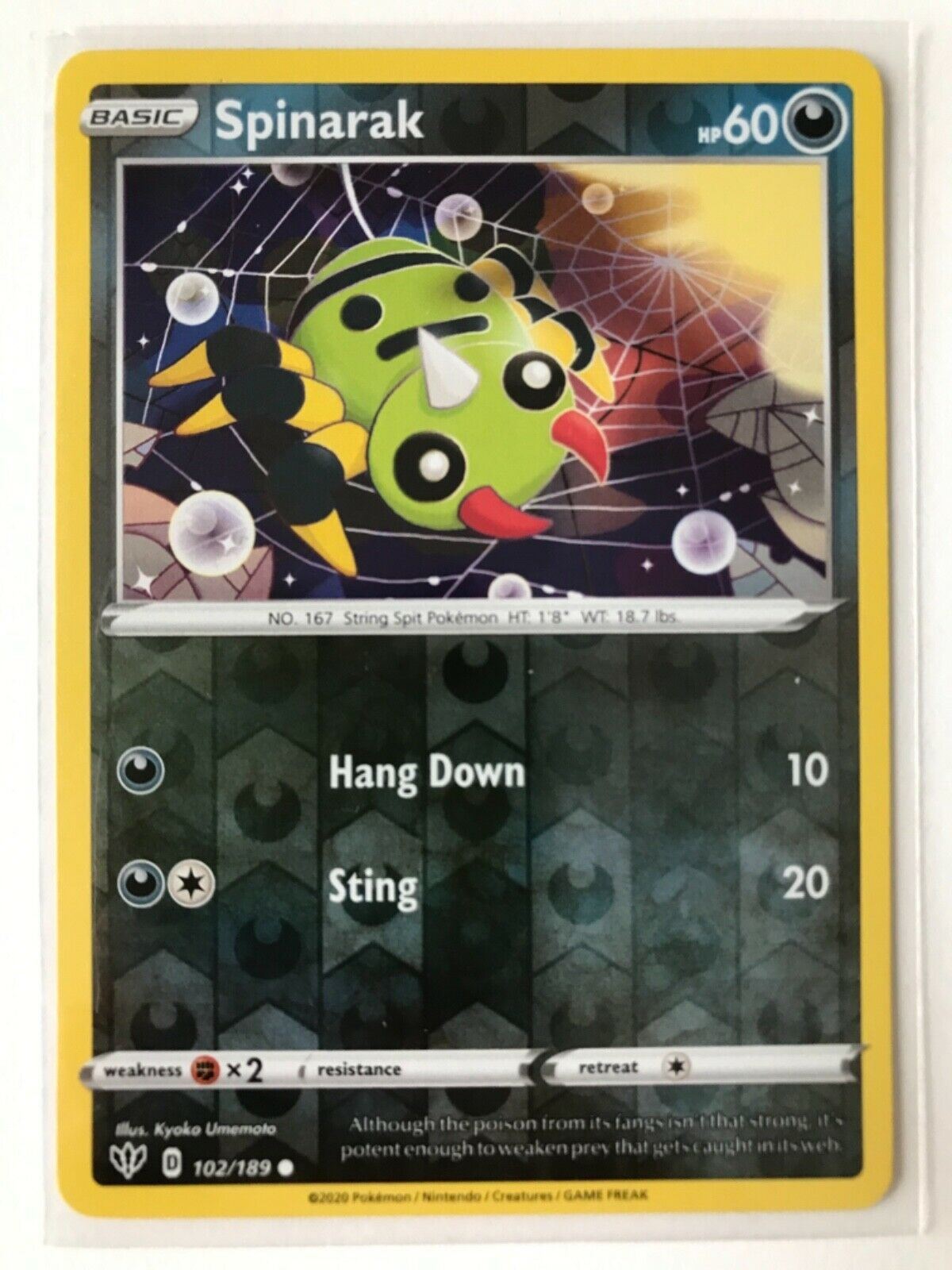Pokemon Cards SWORD & SHIELD DARKNESS ABLAZE 2020 sold singly - take your pick