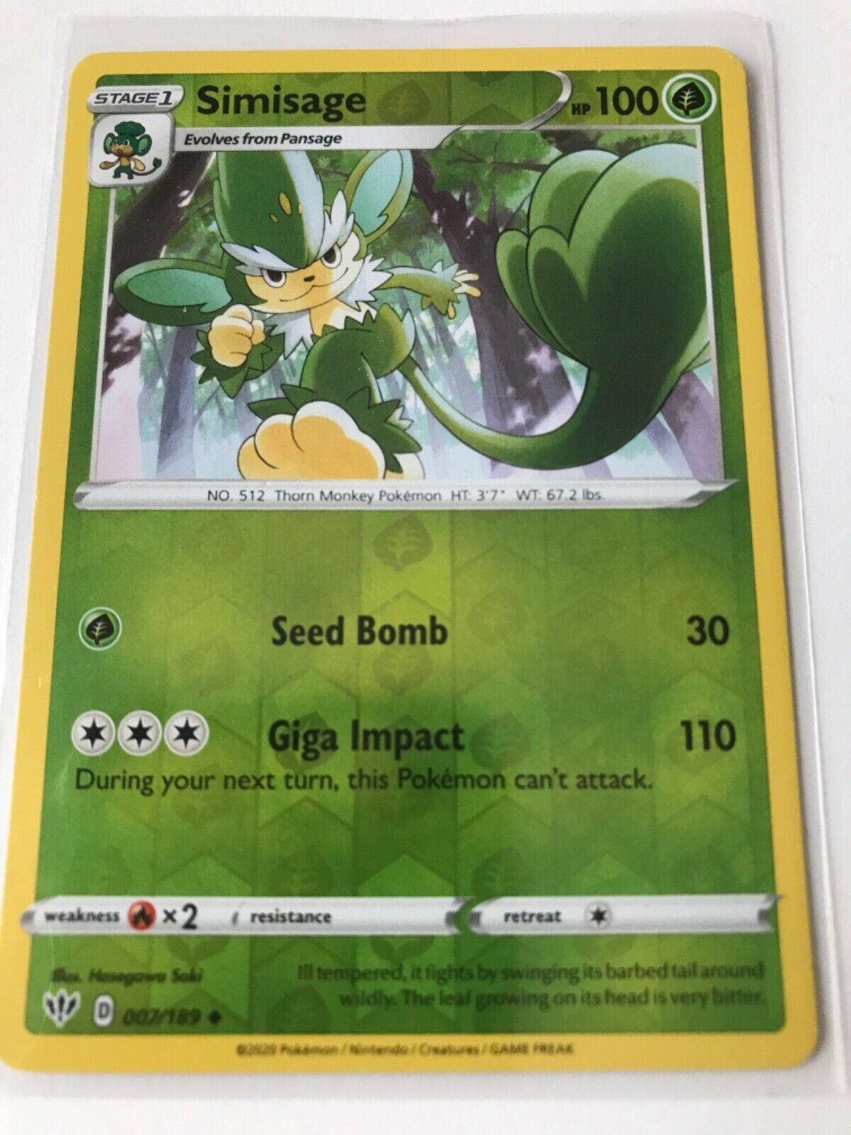 Pokemon Cards SWORD & SHIELD DARKNESS ABLAZE 2020 sold singly - take your pick