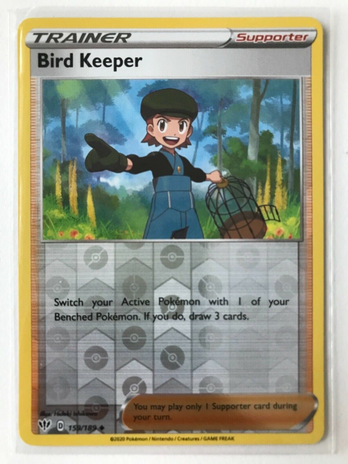 Pokemon Cards SWORD & SHIELD DARKNESS ABLAZE 2020 sold singly - take your pick