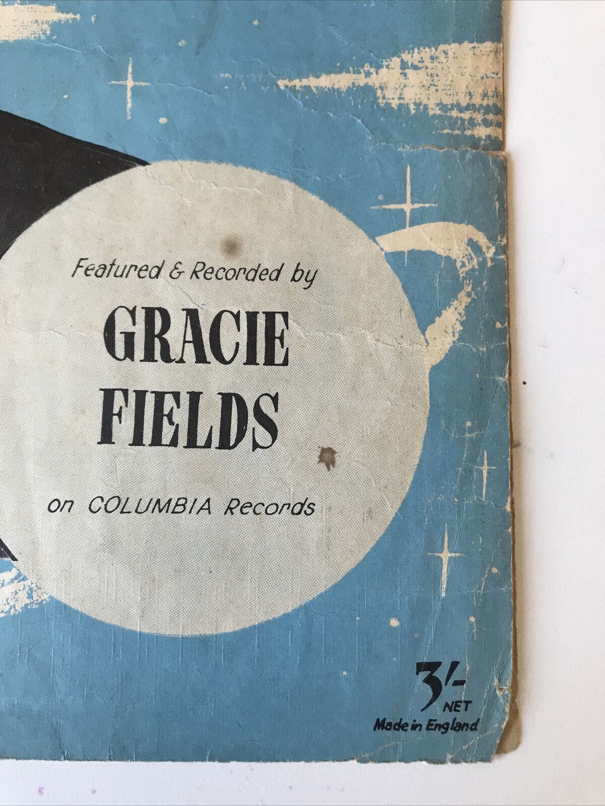 Vintage Sheet Music Movie Memorabilia AROUND THE WORLD IN 80 Days Gracie Fields