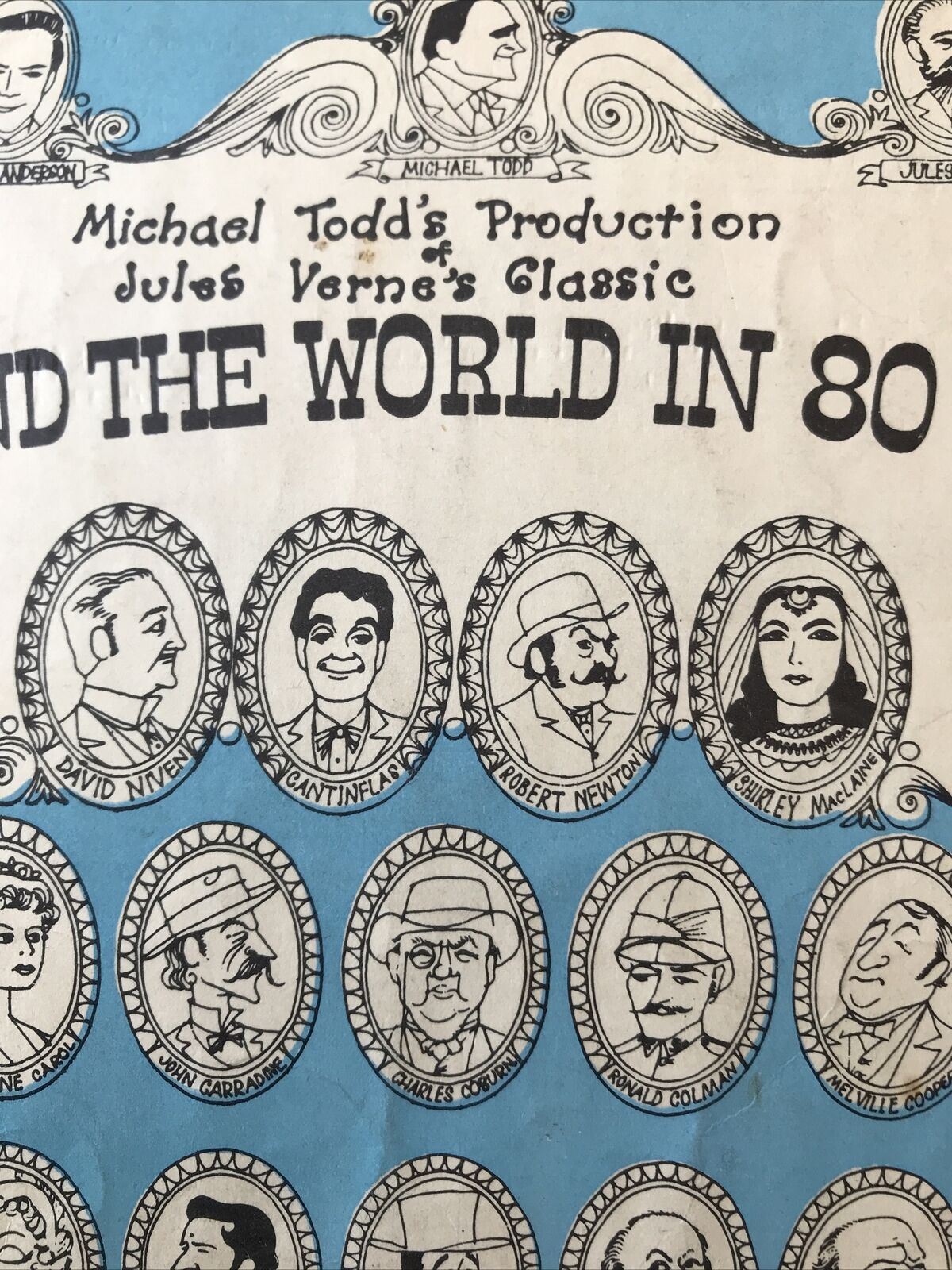 Vintage Sheet Music Movie Memorabilia AROUND THE WORLD IN 80 Days Gracie Fields