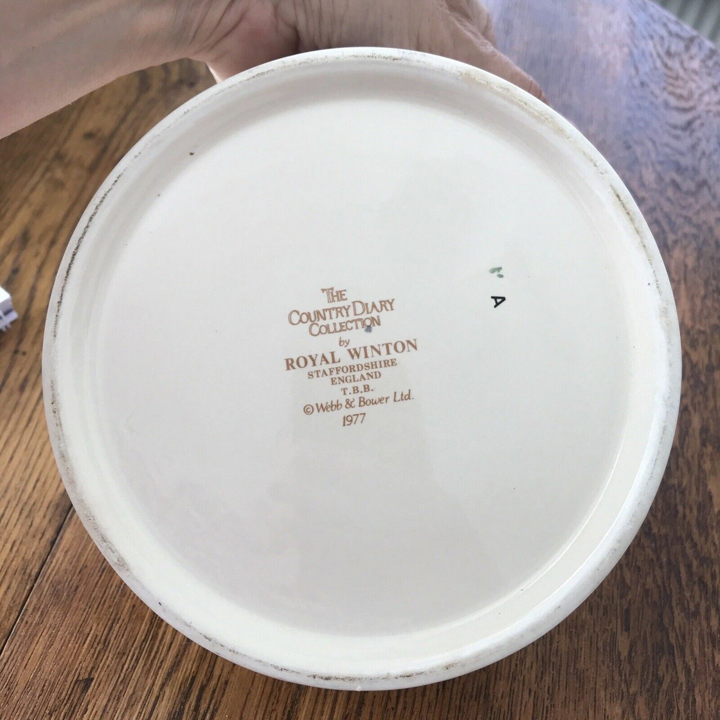 Small Fruit Bowl / Deep Dish / Serving Bowl - Vintage 70s Royal Winton Country Diary Floral 70s