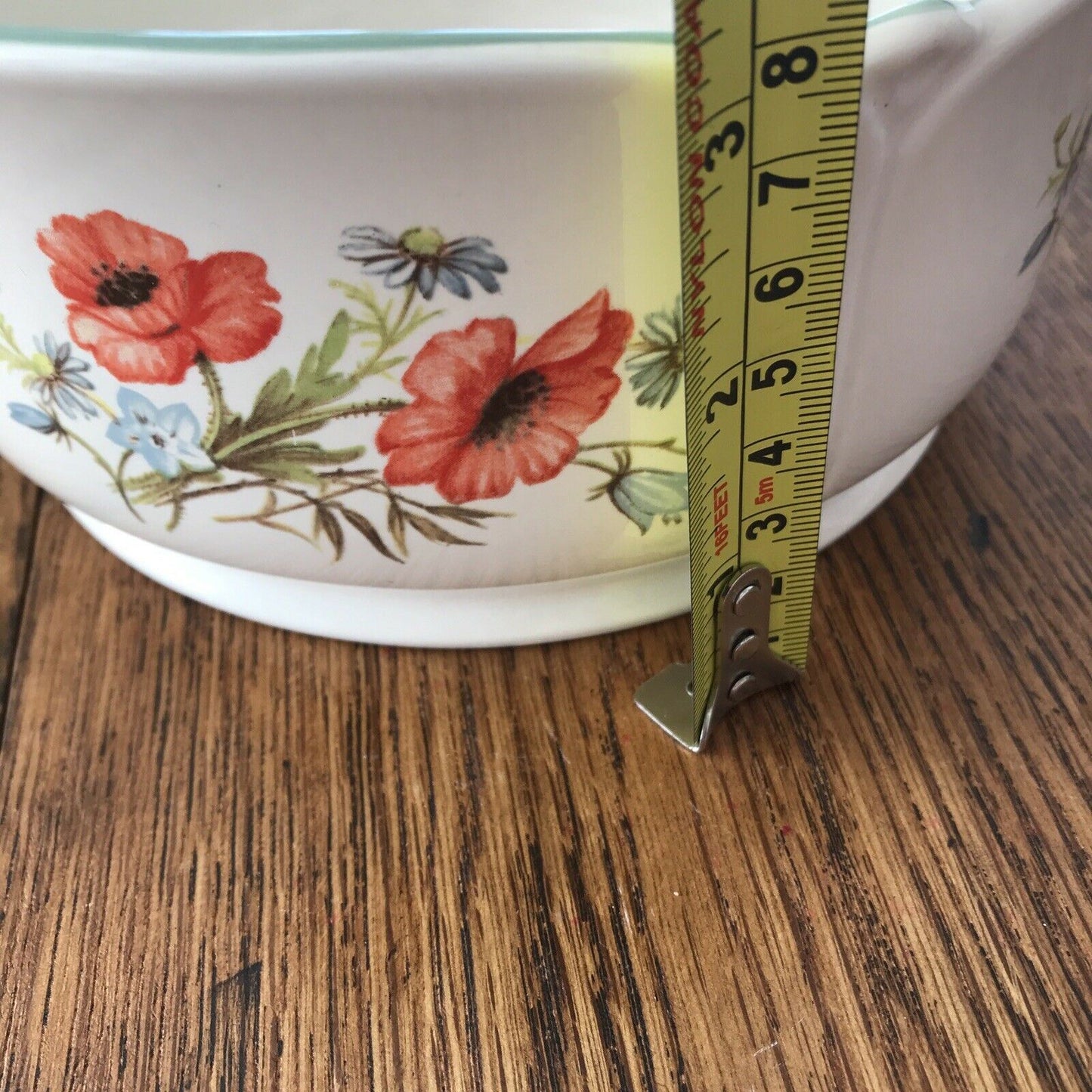 Small Fruit Bowl / Deep Dish / Serving Bowl - Vintage 70s Royal Winton Country Diary Floral 70s