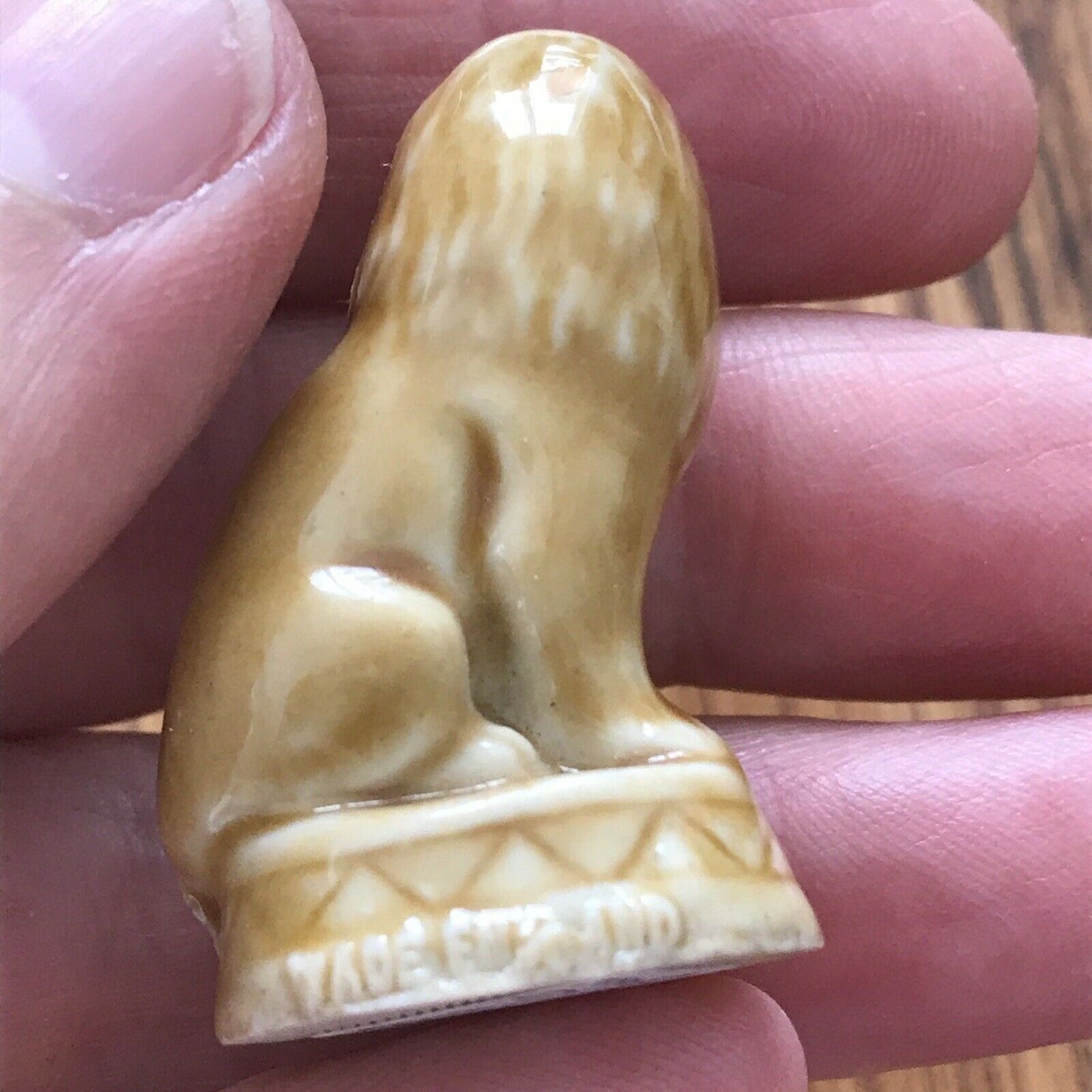 Set Of 4 Circus Whimsies Elephant Tiger Lion Seal Figurines Ornaments 1990s 1994-99. Wade collectibles.