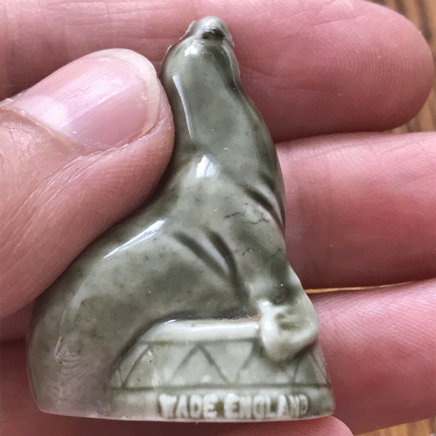 Set Of 4 Circus Whimsies Elephant Tiger Lion Seal Figurines Ornaments 1990s 1994-99. Wade collectibles.