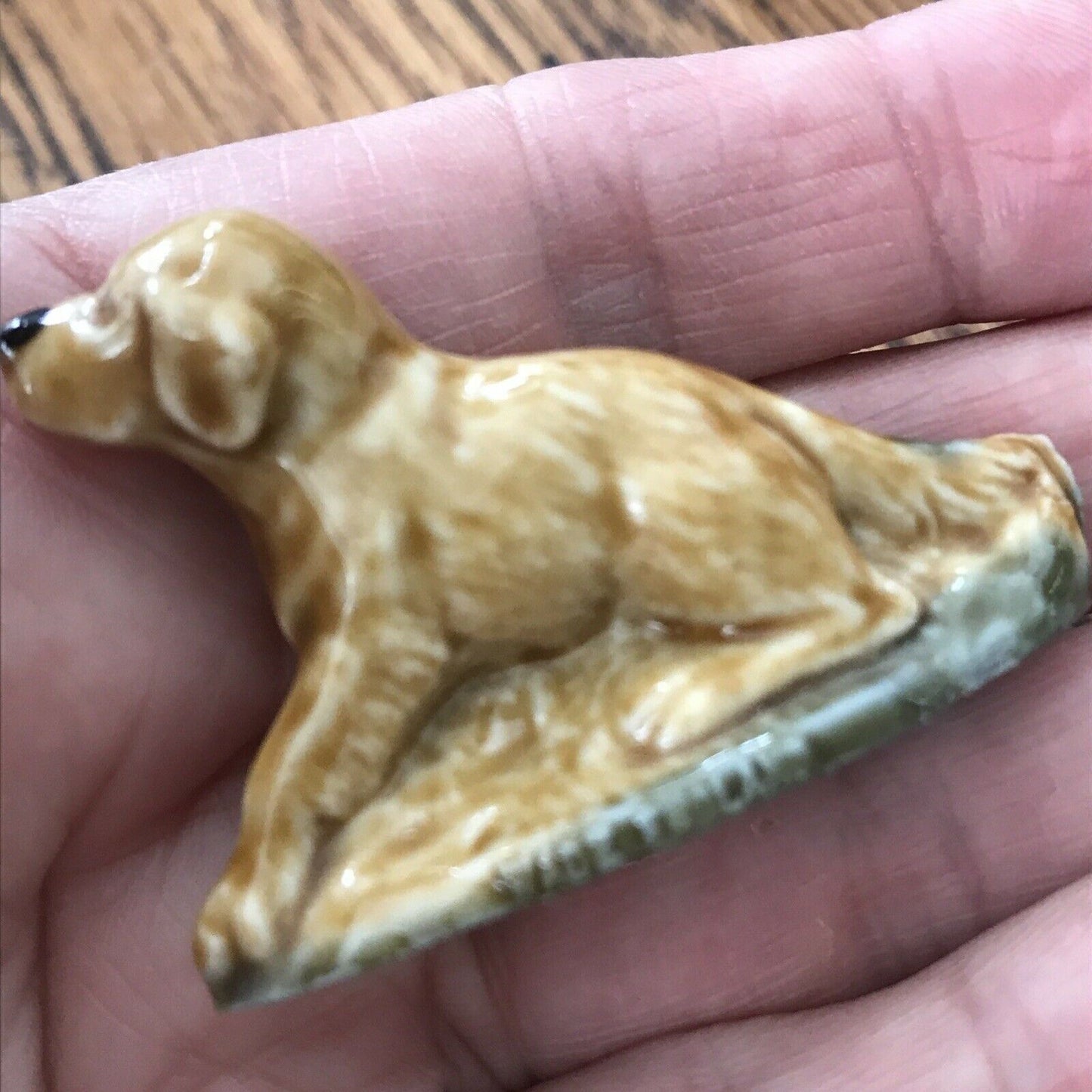 Set Of 4 Wade Whimsie Dogs Corgi, Spaniel and others! 1970s dog collectibles / ornaments.