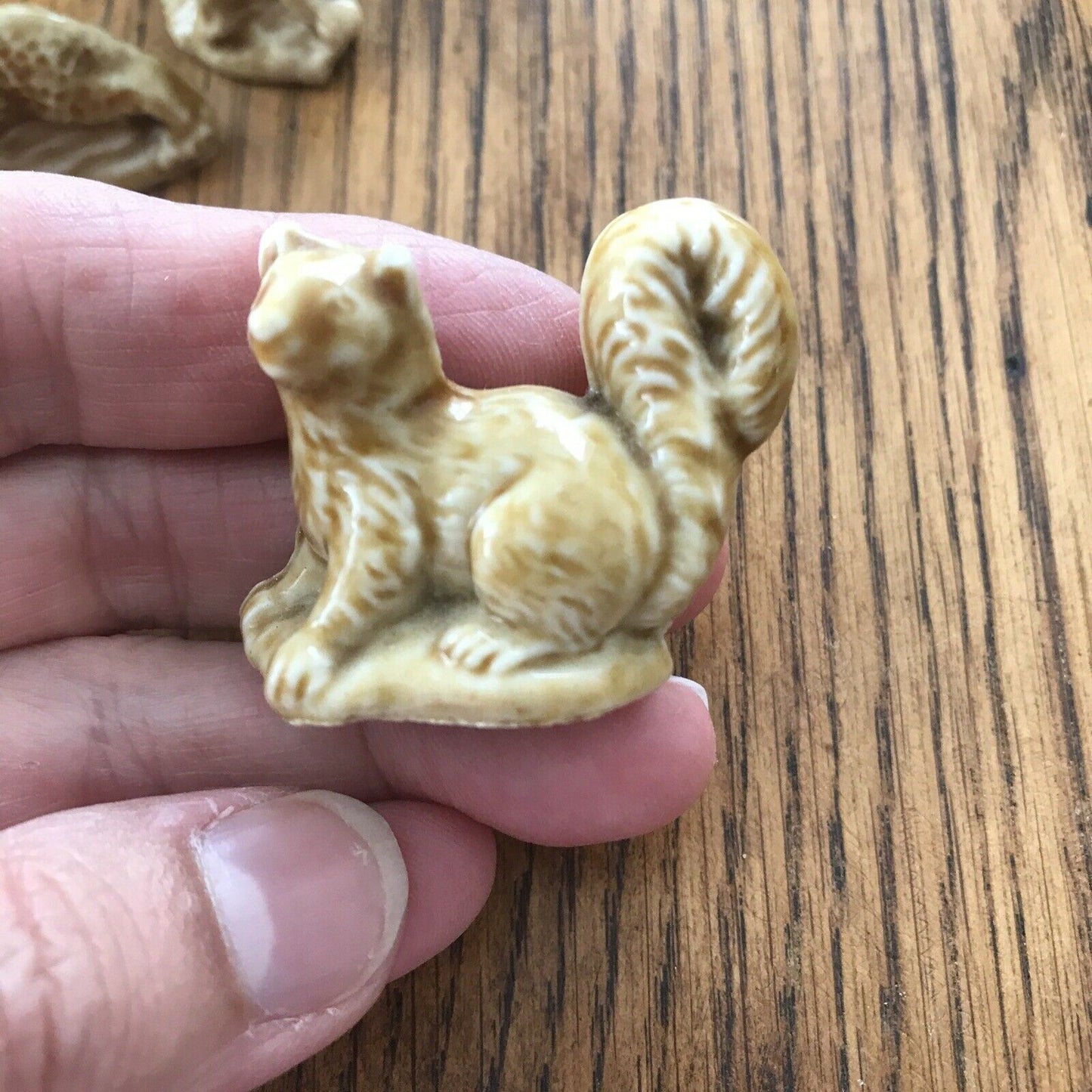 Small Job Lot Whimsies x 7. Hippo, Lamb, Lion, Leopard Boar, Turtle & Squirrel. 1970s collectibles.