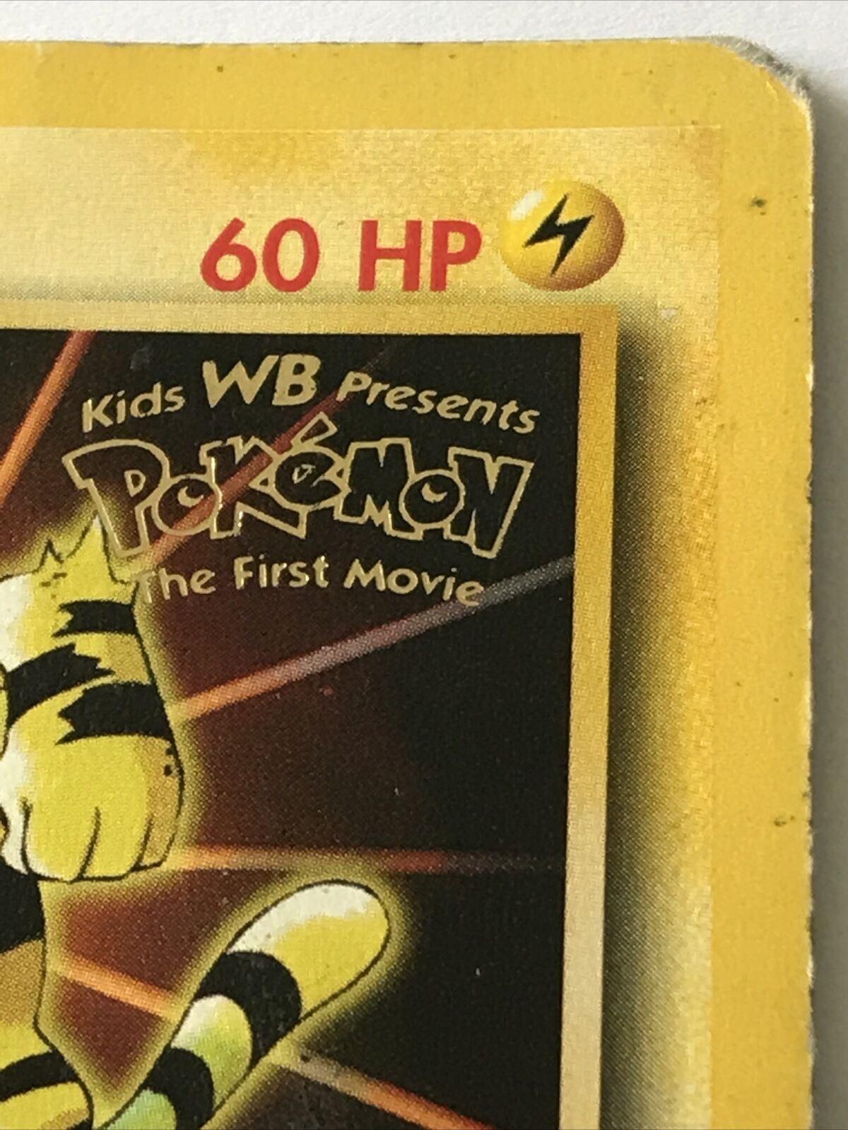 Electabuzz Rare Pokemon card The First Movie Promo Card Wizards 1999 Played