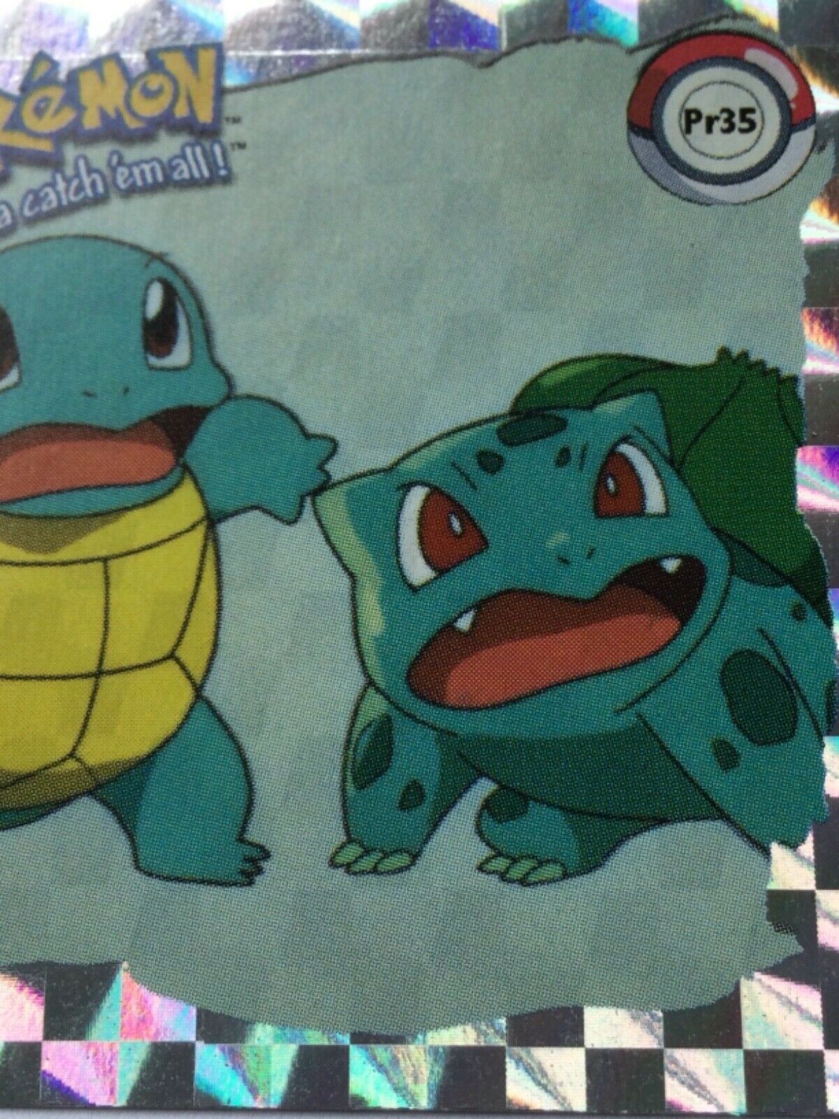 VINTAGE POKEMON STICKERS ARTBOX SERIES 1 GOLD AND PRISM 1999