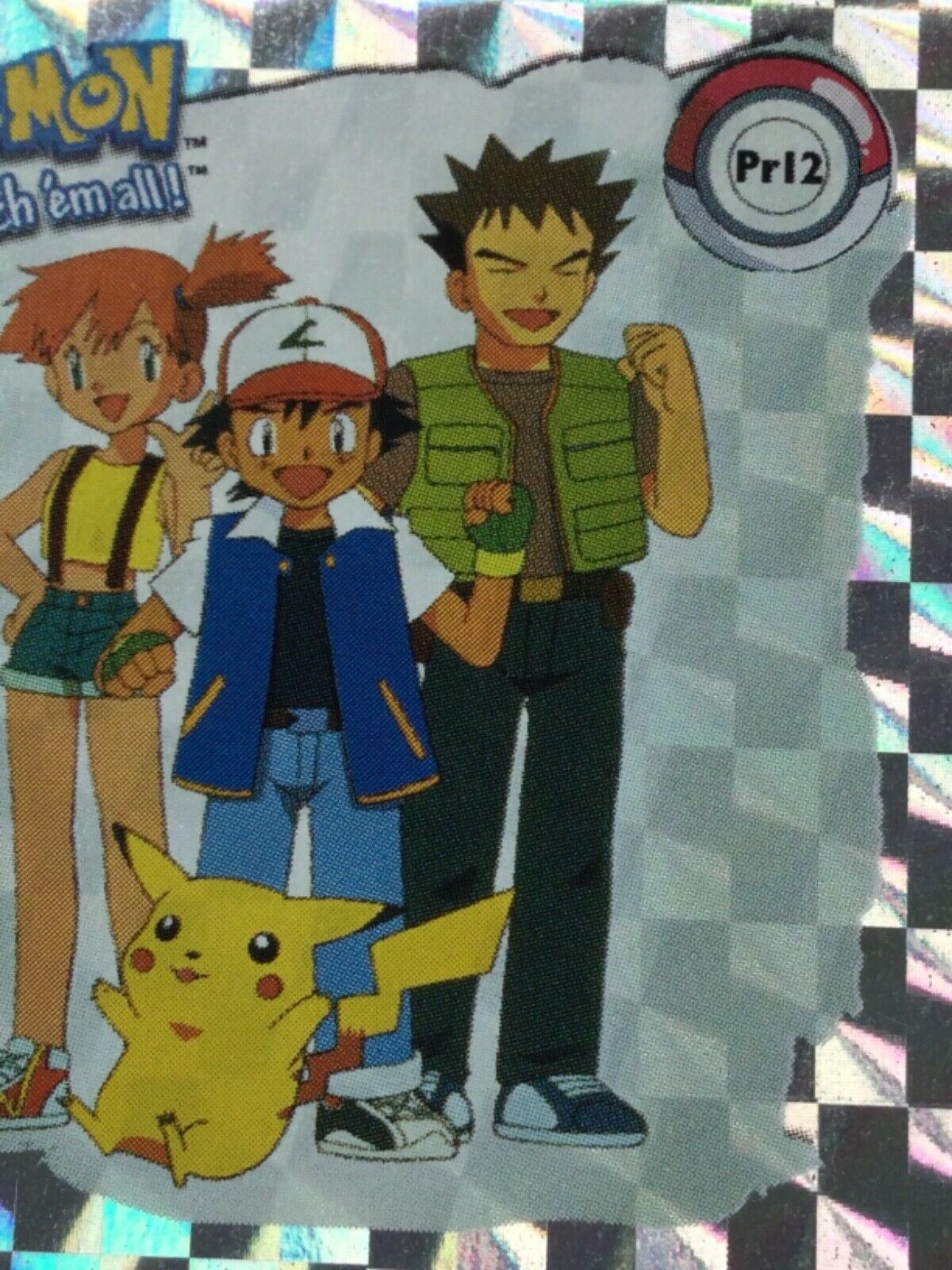 VINTAGE POKEMON STICKERS ARTBOX SERIES 1 GOLD AND PRISM 1999