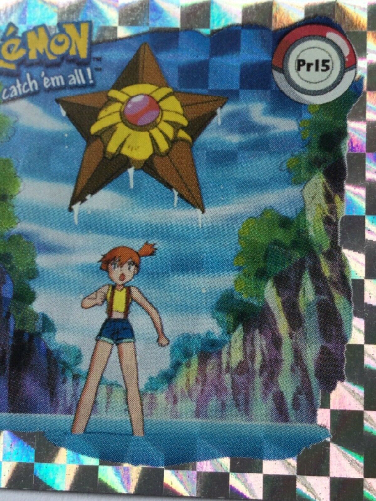 VINTAGE POKEMON STICKERS ARTBOX SERIES 1 GOLD AND PRISM 1999