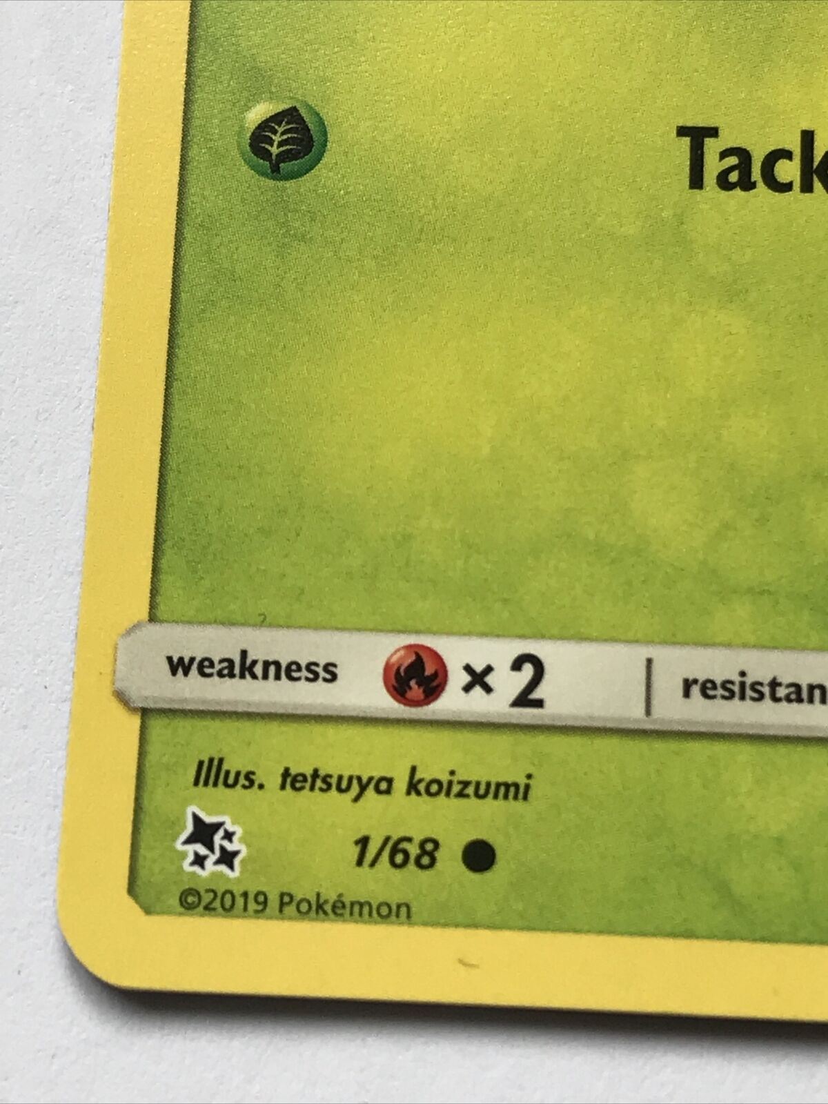 2019 Pokemon Card CATERPIE Pack Fresh HP60 Worm 1/68 No. 10 Basic
