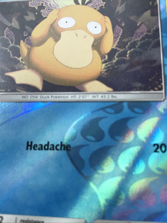 2019 Pokemon Card PSYDUCK Pack Fresh  11/68 No. 054 Basic HOLO