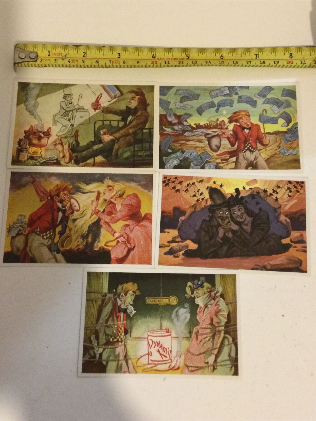 5 x Vintage 1930s Bobby Box Images. Sammelwerk Cigarette Cards Nos. 55-59 VGC