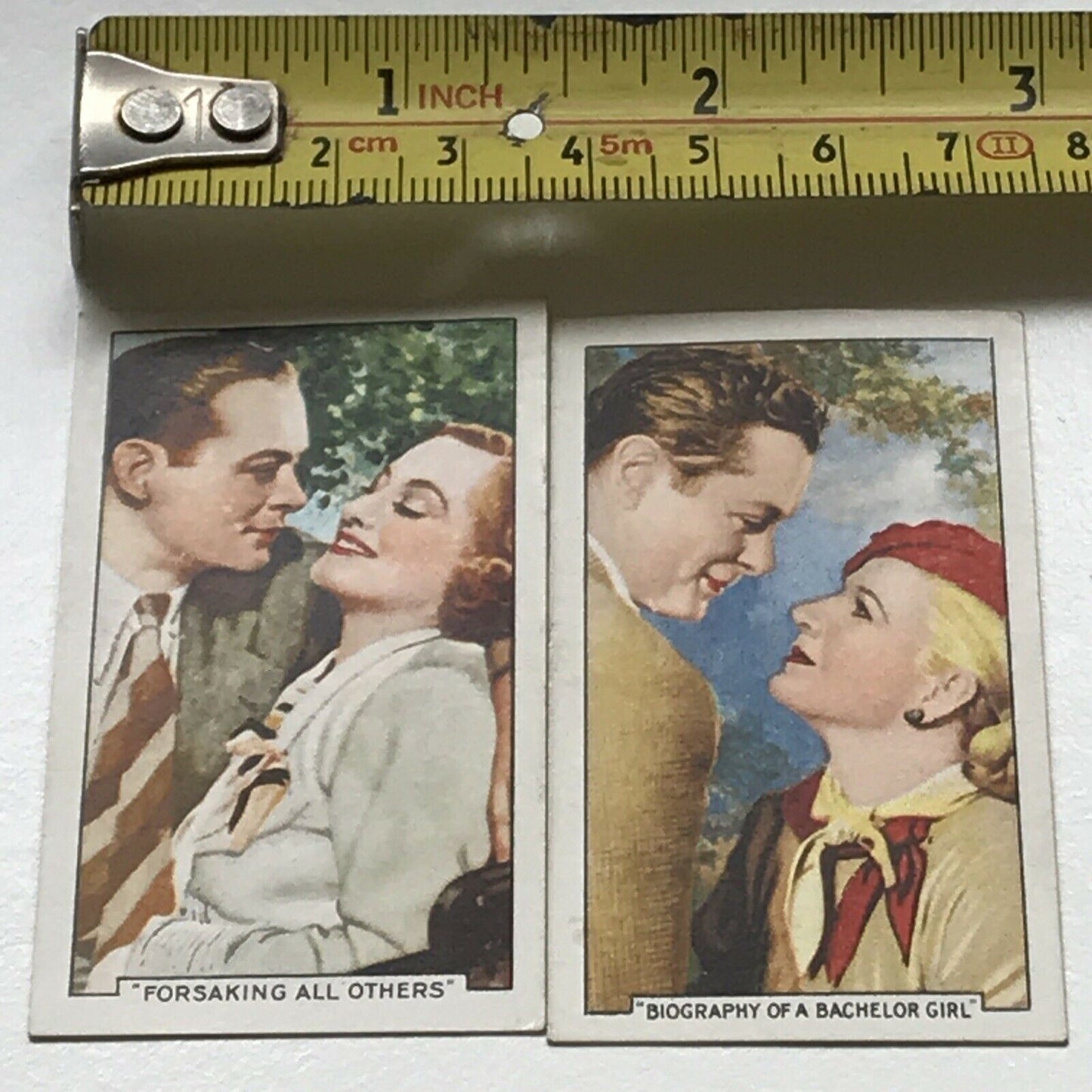 MGM ROBERT MONTGOMERY FILM MOVIE MEMORABILIA. 2 x Cigarette Cards Gallaher