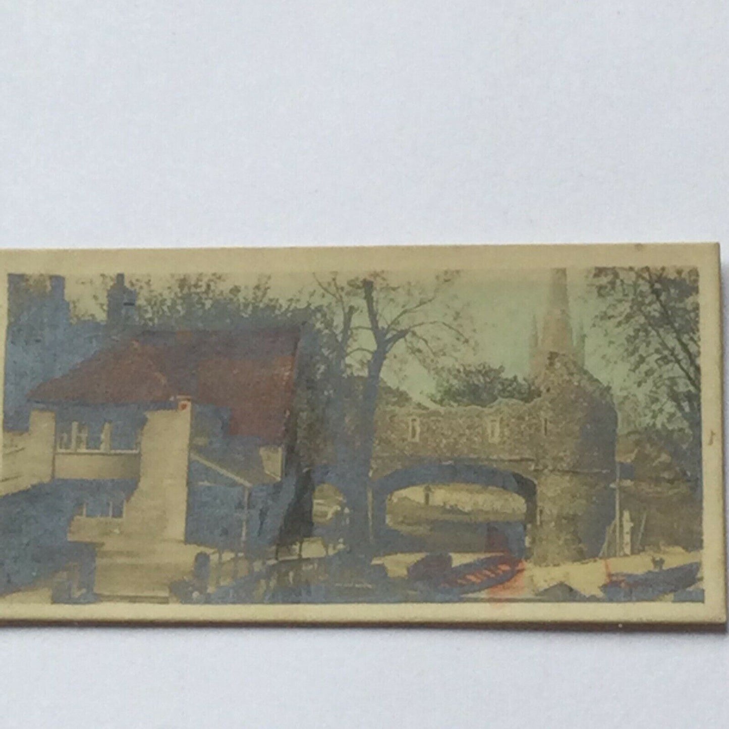 PULL’S FERRY NORWICH - Cavanders Cigarette Card - River Valleys - No. 72 - Hand Coloured