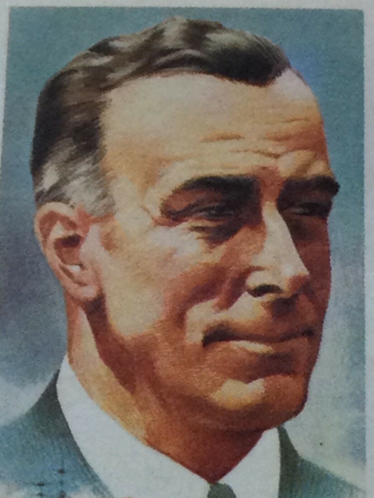 FAMOUS PEOPLE Brooke Bond Tea Cards 1869-1969 Sold Individually take your pick