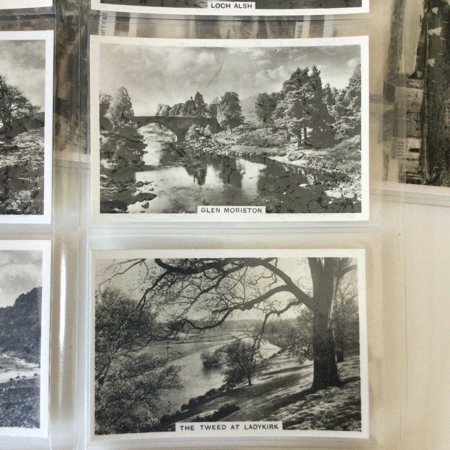SENIOR SERVICE CIGARETTE CARDS ‘BEAUTIFUL SCOTLAND’ 1939 FULL SET OF 48 IN SLEEVES