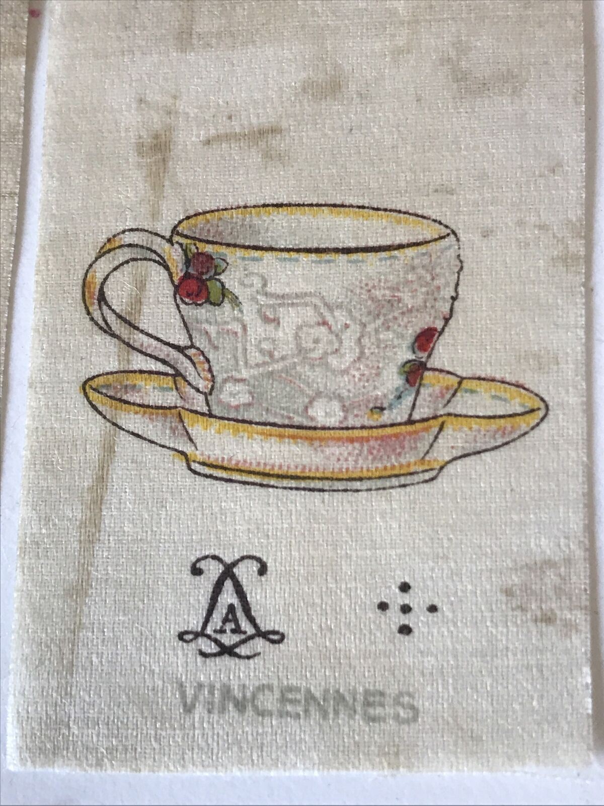 OLD POTTERY & PORCELAIN 1914 - R J LEA SHORT SILKS x3 - Worcester - Vincennes - Capo Di Monti