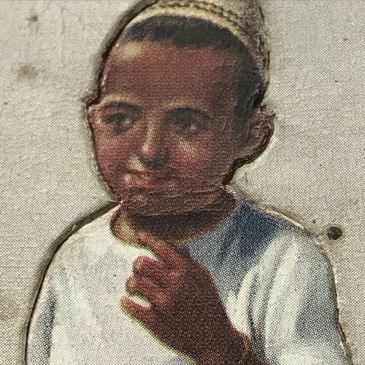 Ogdens Cigarette Card 1924 - Children Of All Nations - Cut-out Version - No. 3 Arabia - Arabian Boy