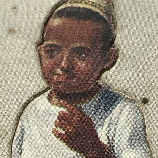 Ogdens Cigarette Card 1924 - Children Of All Nations - Cut-out Version - No. 3 Arabia - Arabian Boy