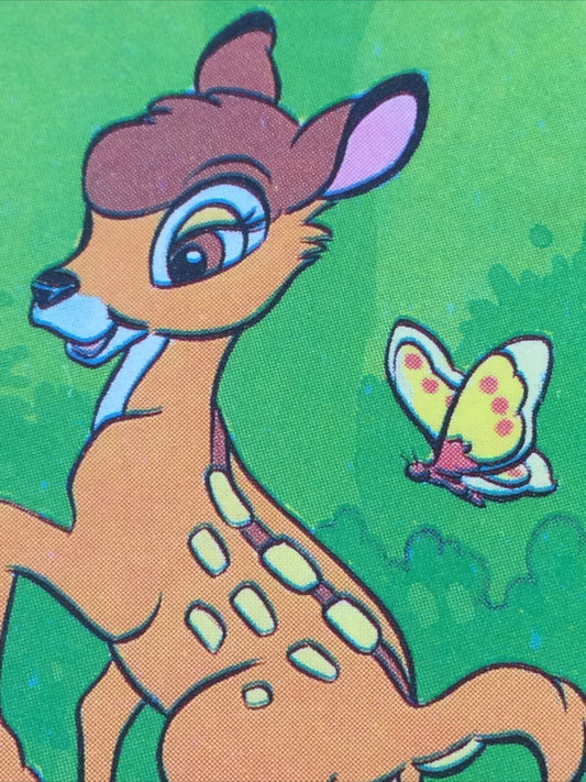 Vintage DISNEY Brooke Bond Card BAMBI #8 1989 80s Memorabilia Collectable