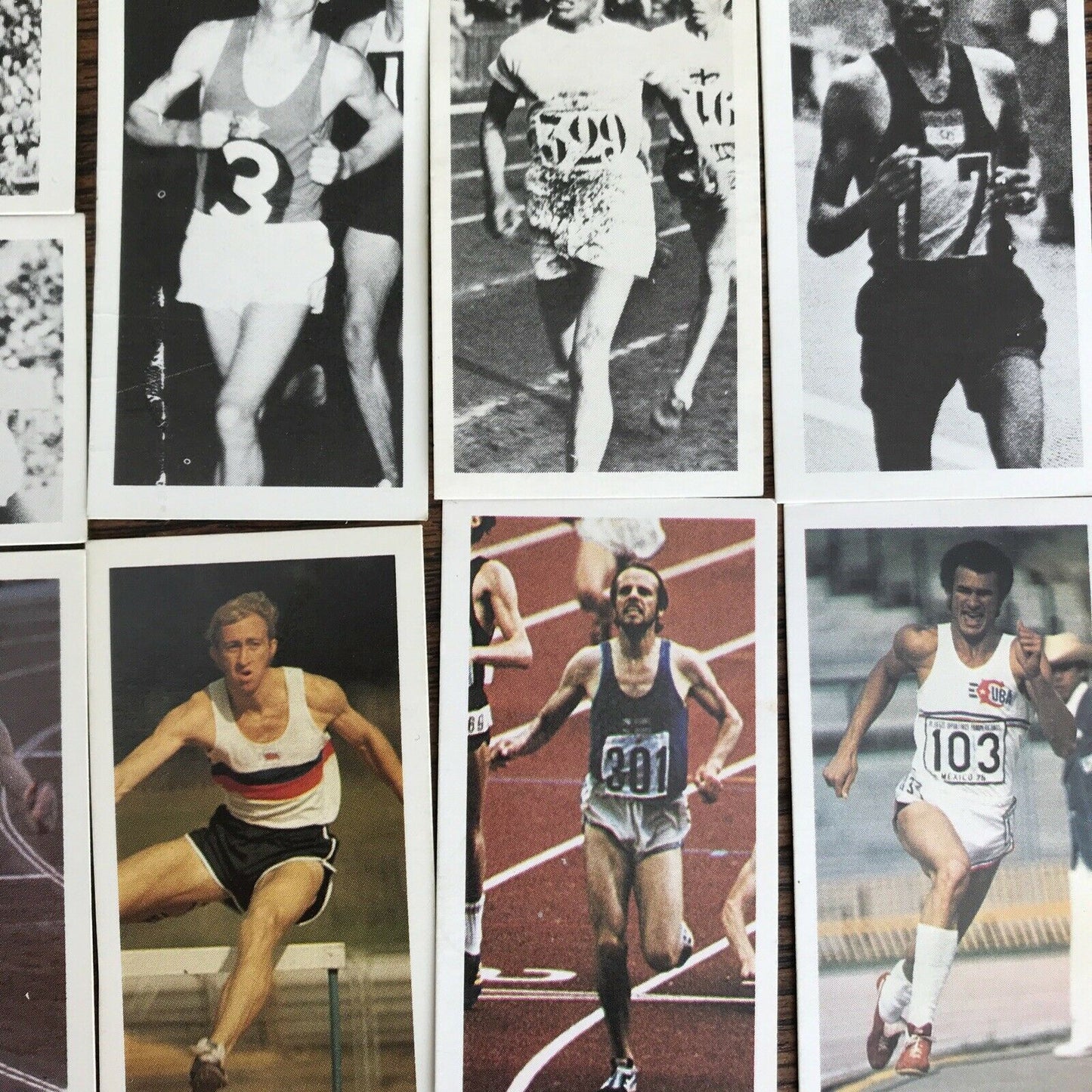 OLYMPICS ATHLETICS MEDALISTS Brooke Bond Tea Cards Olympic Greats #1-13