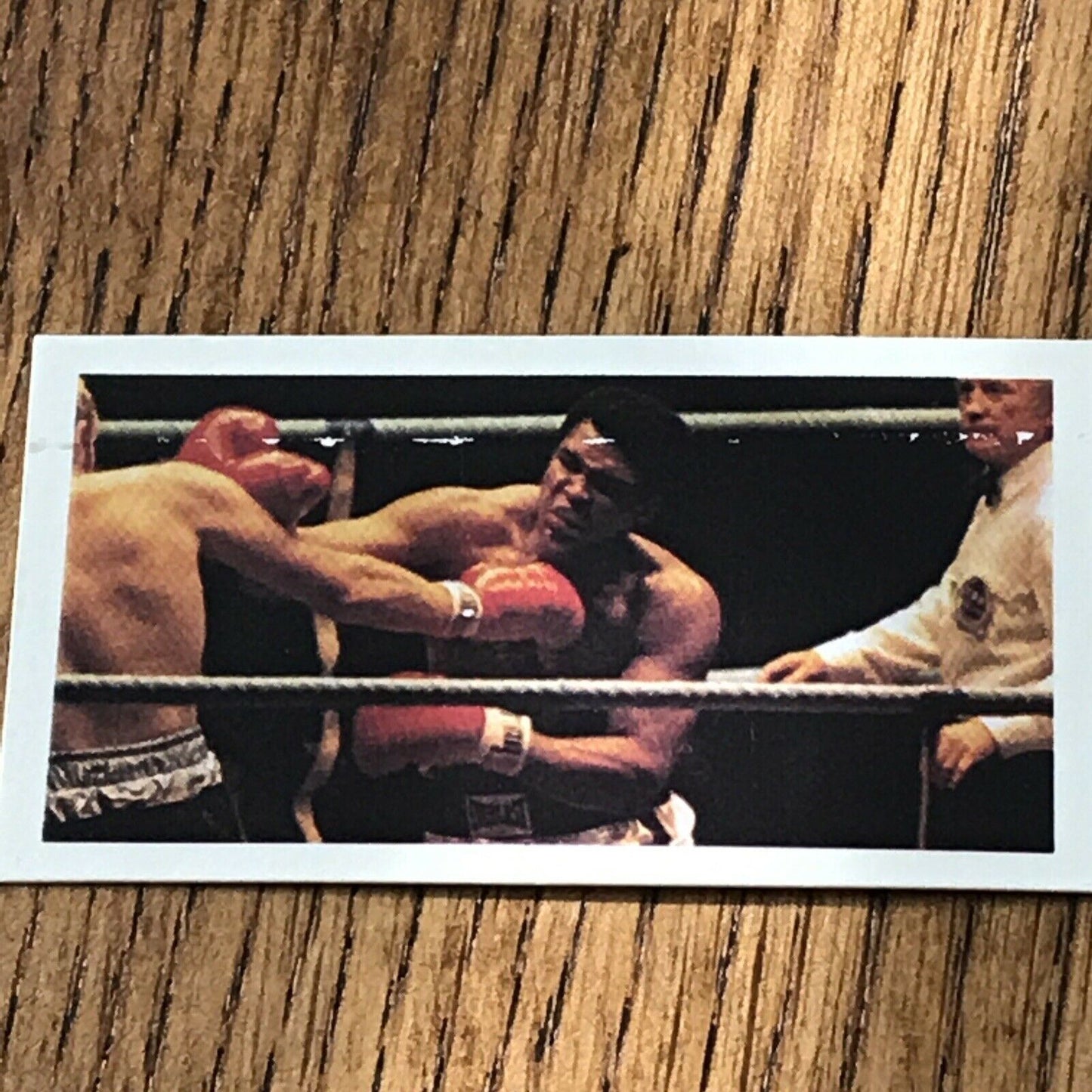 Brooke Bond Tea Card - Olympic Greats - #21 Muhammad Ali - Cassius Clay - Boxing Gold 1960