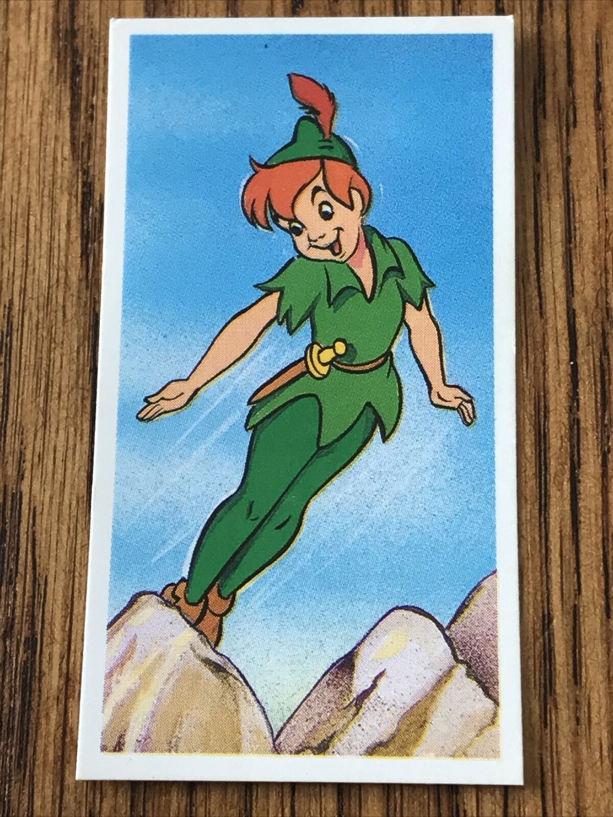 Vintage DISNEY Peter Pan Brooke Bond Tea Card - PETER PAN #13 - 1989 - 80s Memorabilia