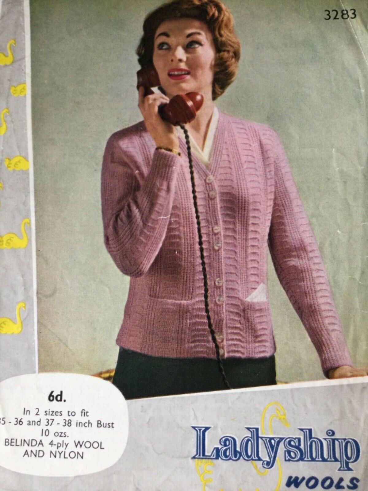 VINTAGE 1960s KNITTING PATTERNS - sold individually - take your pick