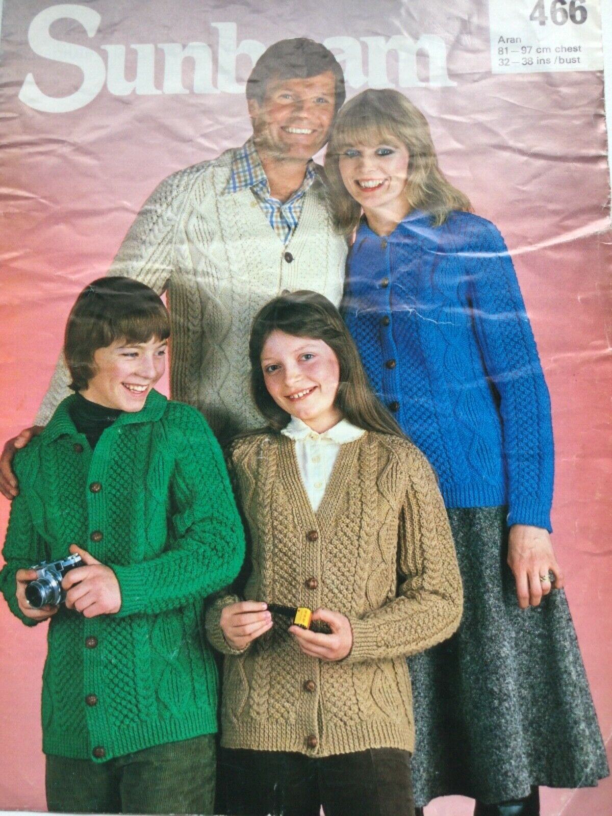VINTAGE 1960s and 1970s Retro KNITTING PATTERNS - sold individually - take your pick