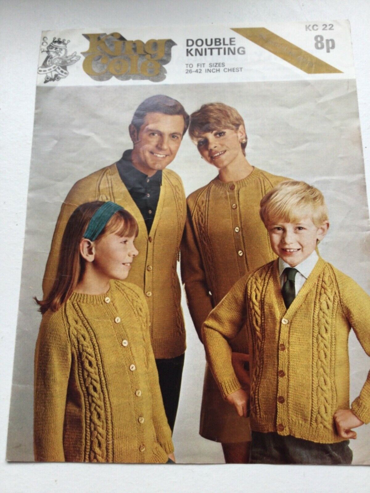 VINTAGE 1960s and 1970s Retro KNITTING PATTERNS - sold individually - take your pick