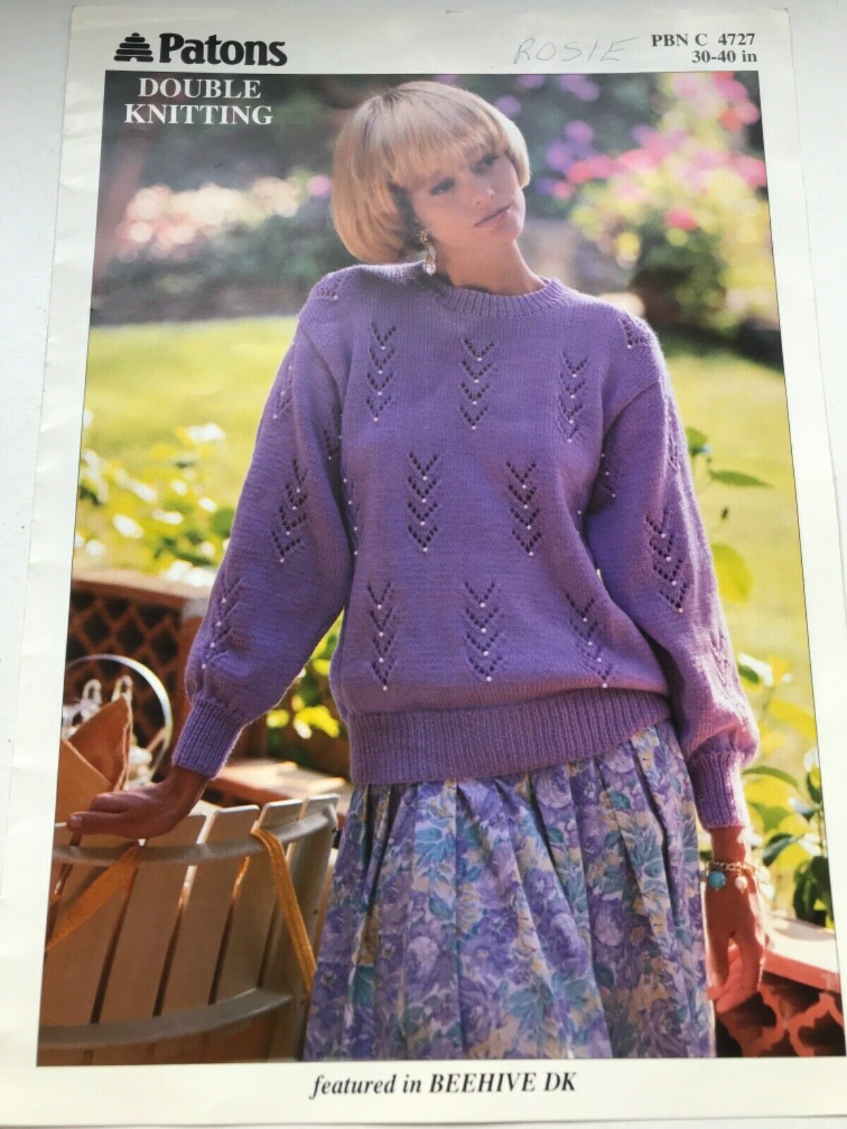 Vintage Knitting Patterns from the 80s and 90s. Sold individually take your pick