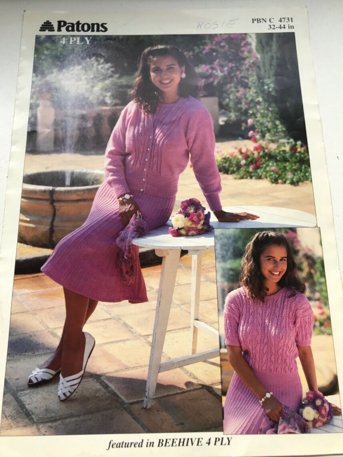 Vintage Knitting Patterns from the 80s and 90s. Sold individually take your pick